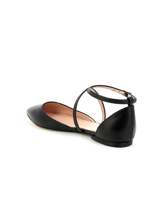ballerina in pelle nera IL BORGO FIRENZE | A5834X